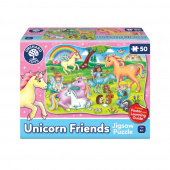 Puslespil Unicorn Friends 50 Brikker Puslespil Unicorn Friends 50 Brikker