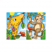 Puslespil First Jungle Friends 2 x 12 Brikker Puslespil First Jungle Friends 2 x 12 Brikker