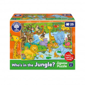 Puslespil Who's in the Jungle? 25 Brikker Puslespil Who's in the Jungle? 25 Brikker