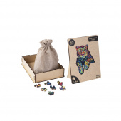 Puzzel A4 Tiger - 98 Brikker Puzzel A4 Tiger - 98 Brikker