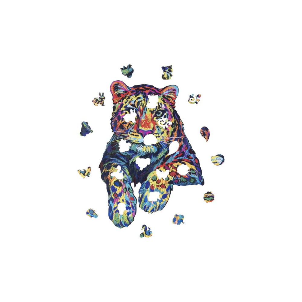 Puzzel A4 Tiger - 98 Brikker