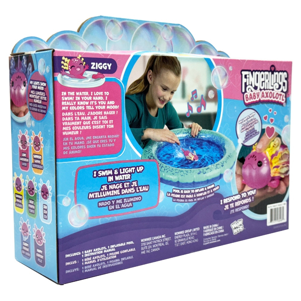 Fingerlings Interaktiv Magenta glitter Pool