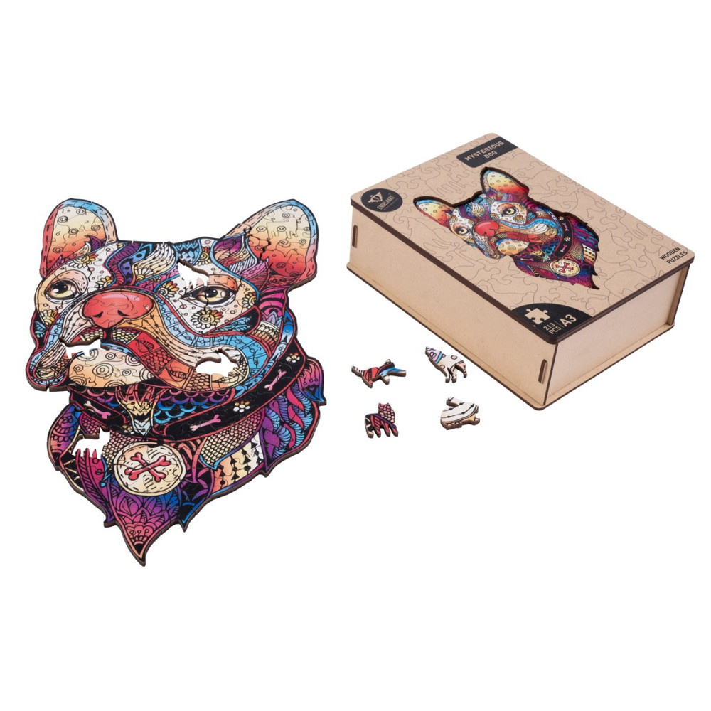 Puslespil A3 Hund - 213 brikker