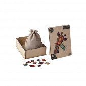 Puslespil A3 Giraffe - 123 brikker Puslespil A3 Giraffe - 123 brikker