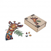 Puslespil A3 Giraffe - 123 brikker Puslespil A3 Giraffe - 123 brikker