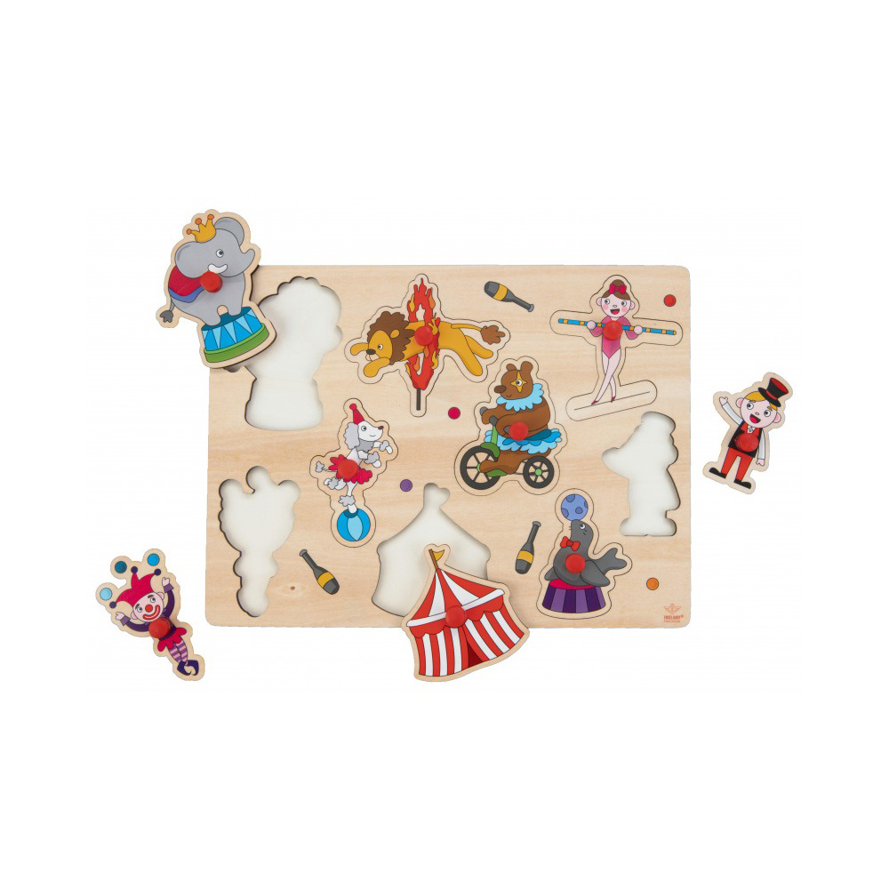 Engelhart Education knoppuslespil cirkus