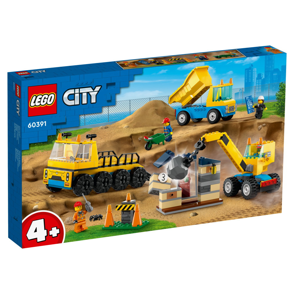 LEGO City - Entreprenørmaskiner og nedrivningskran