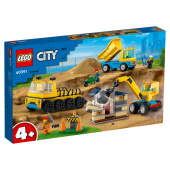 LEGO City - Entreprenørmaskiner og nedrivningskran LEGO City - Entreprenørmaskiner og nedrivningskran