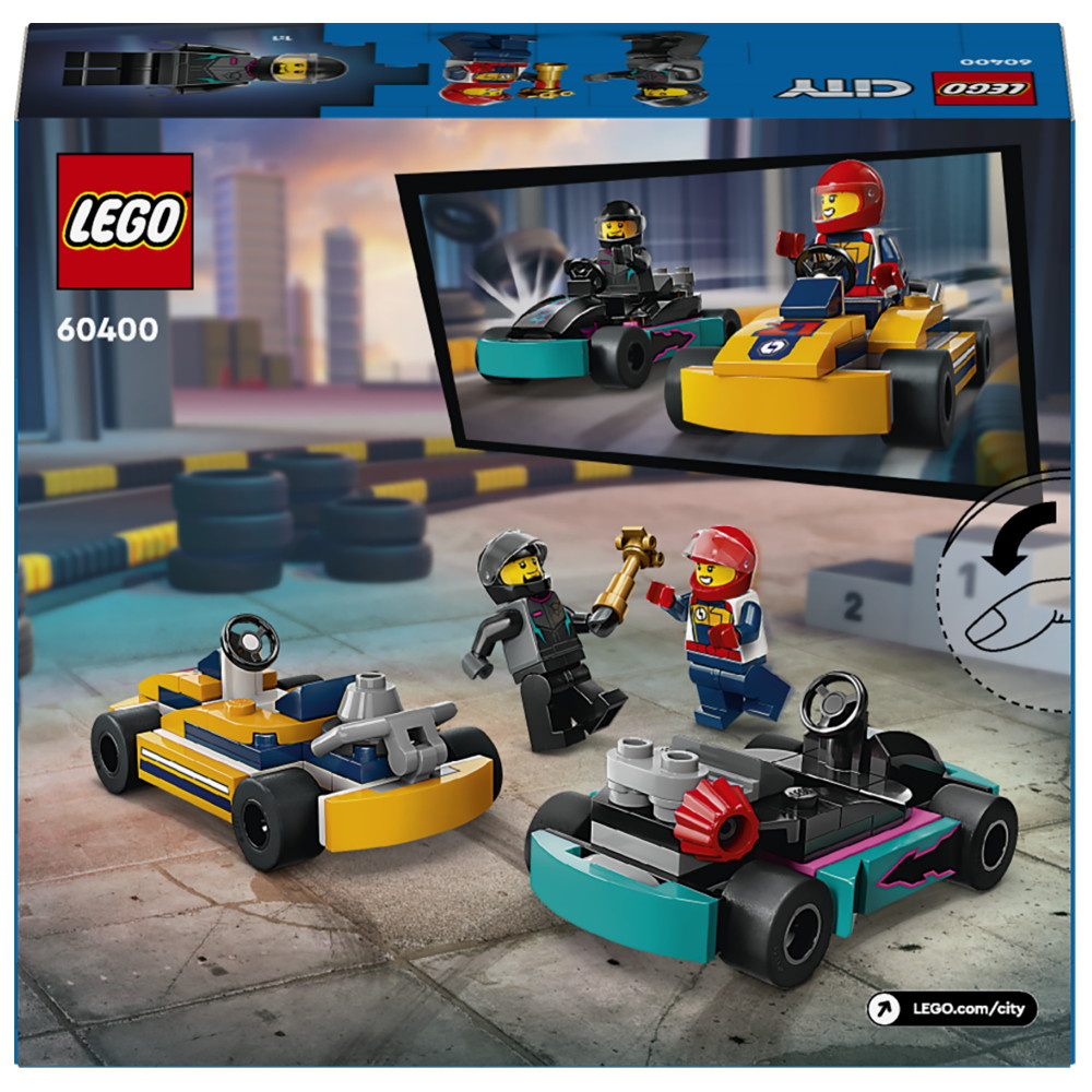 LEGO City - Gokarts og racerkørere