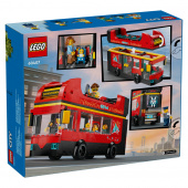 LEGO City - Rød dobbeltdækker-turistbus LEGO City - Rød dobbeltdækker-turistbus
