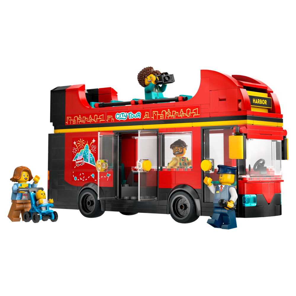 LEGO City - Rød dobbeltdækker-turistbus