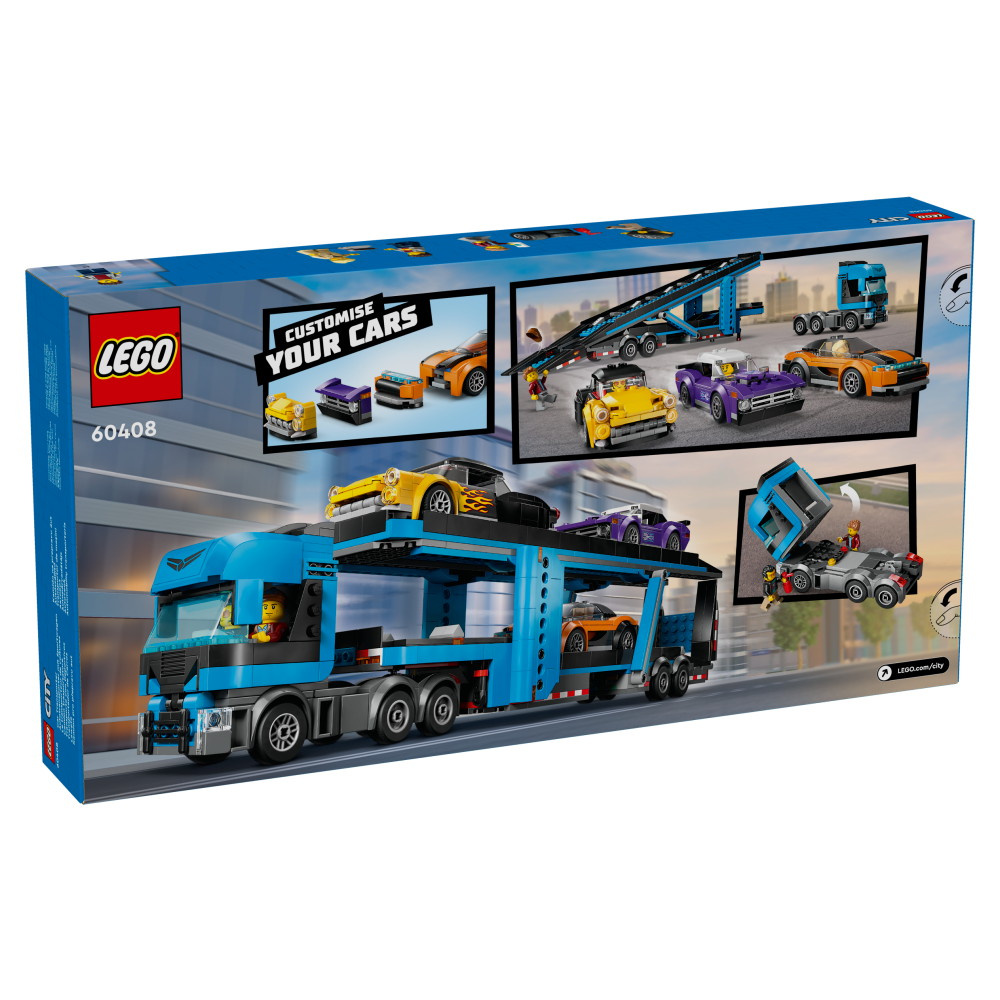 LEGO City - Biltransport med sportsvogne