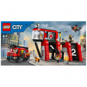 LEGO City - Brandstation med brandbil LEGO City - Brandstation med brandbil