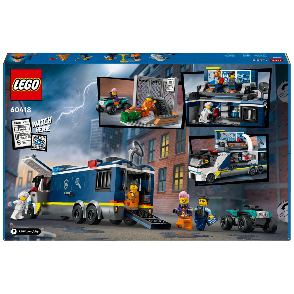 LEGO City - Politiets mobile kriminallaboratorium