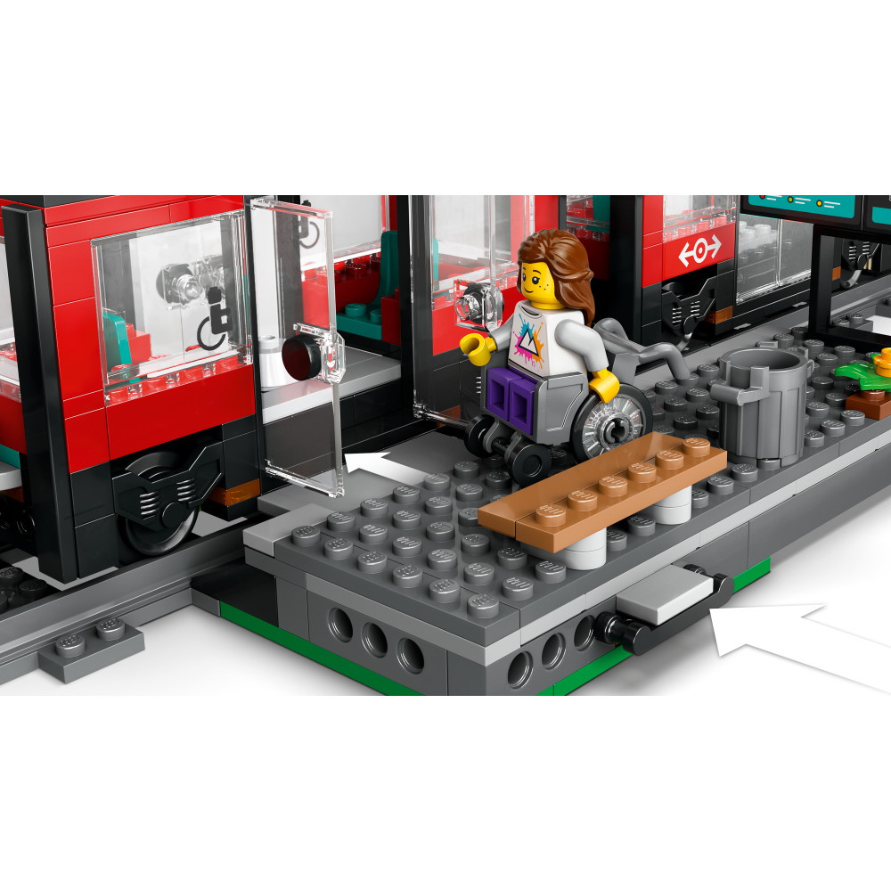LEGO City - Letbane og station