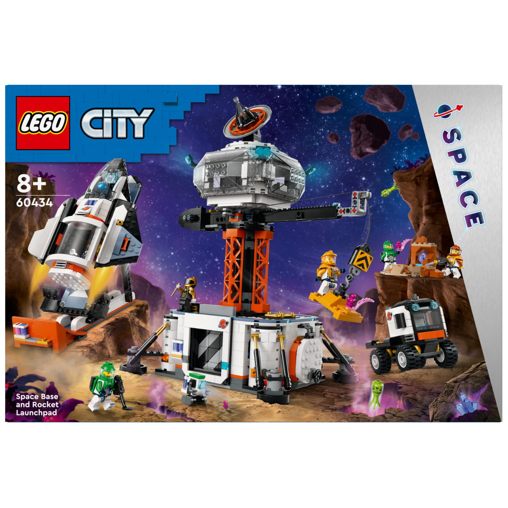 LEGO City - Rumbase og raketaffyringsrampe