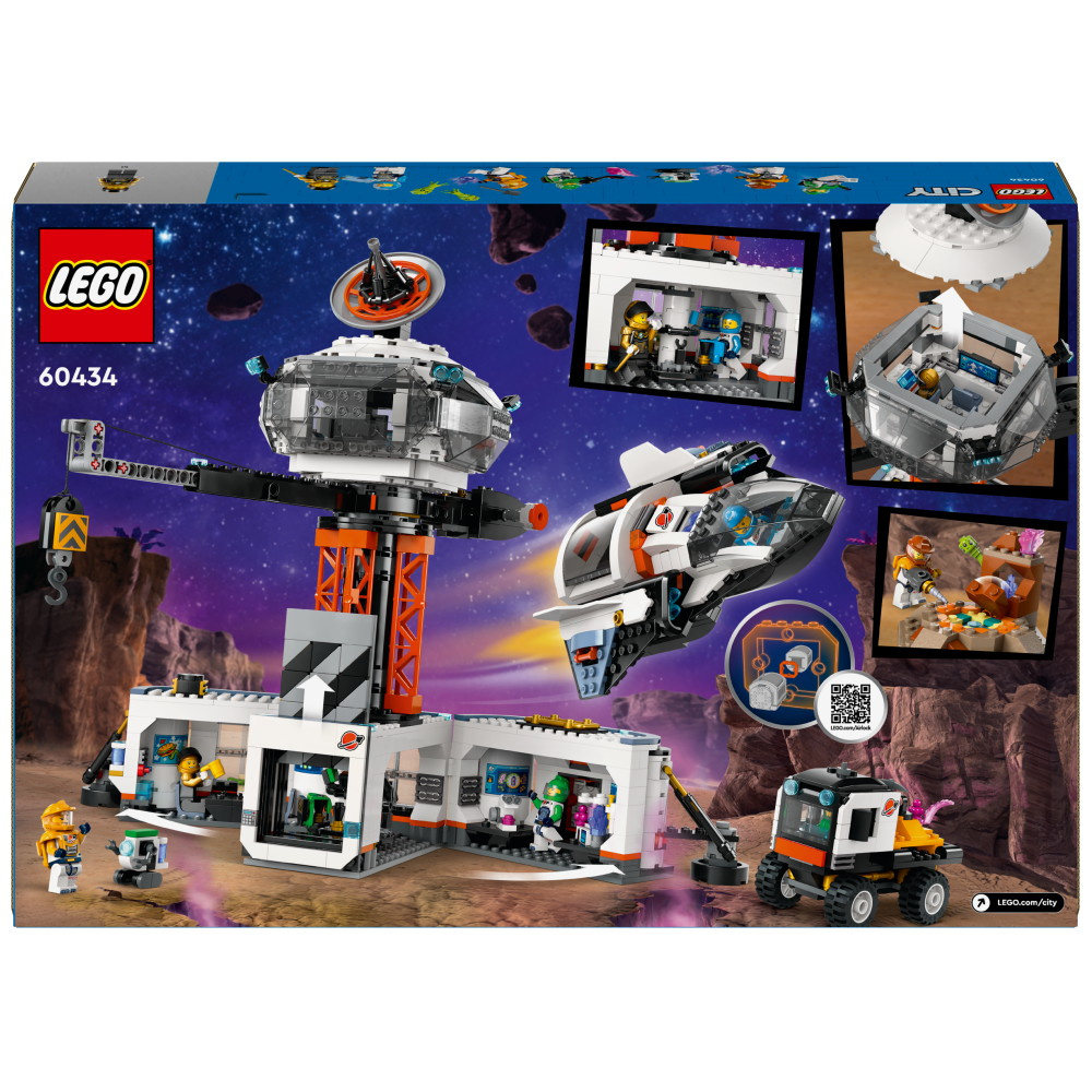 LEGO City - Rumbase og raketaffyringsrampe