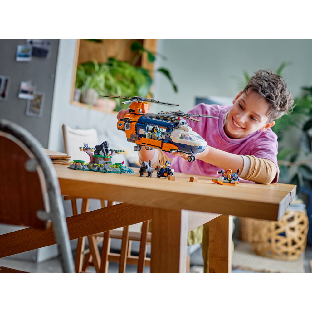 LEGO City - Jungleeventyr – helikopter og ekspeditionsbase