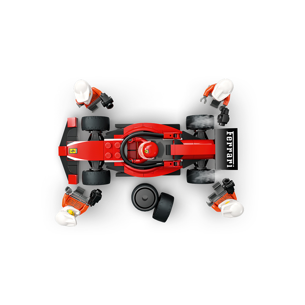 LEGO City - F1®-pitstop og pitcrew med Ferrari-bil