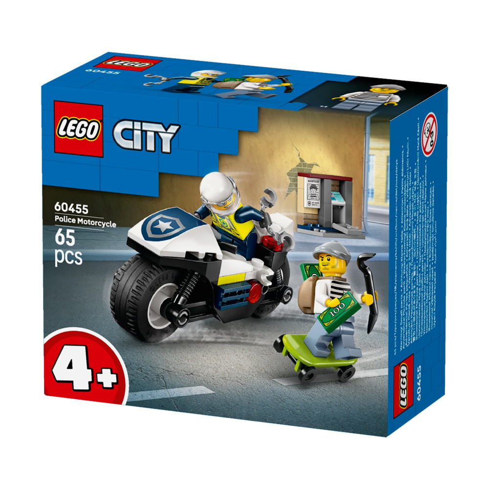LEGO City - Politimotorcykel på forbryderjagt