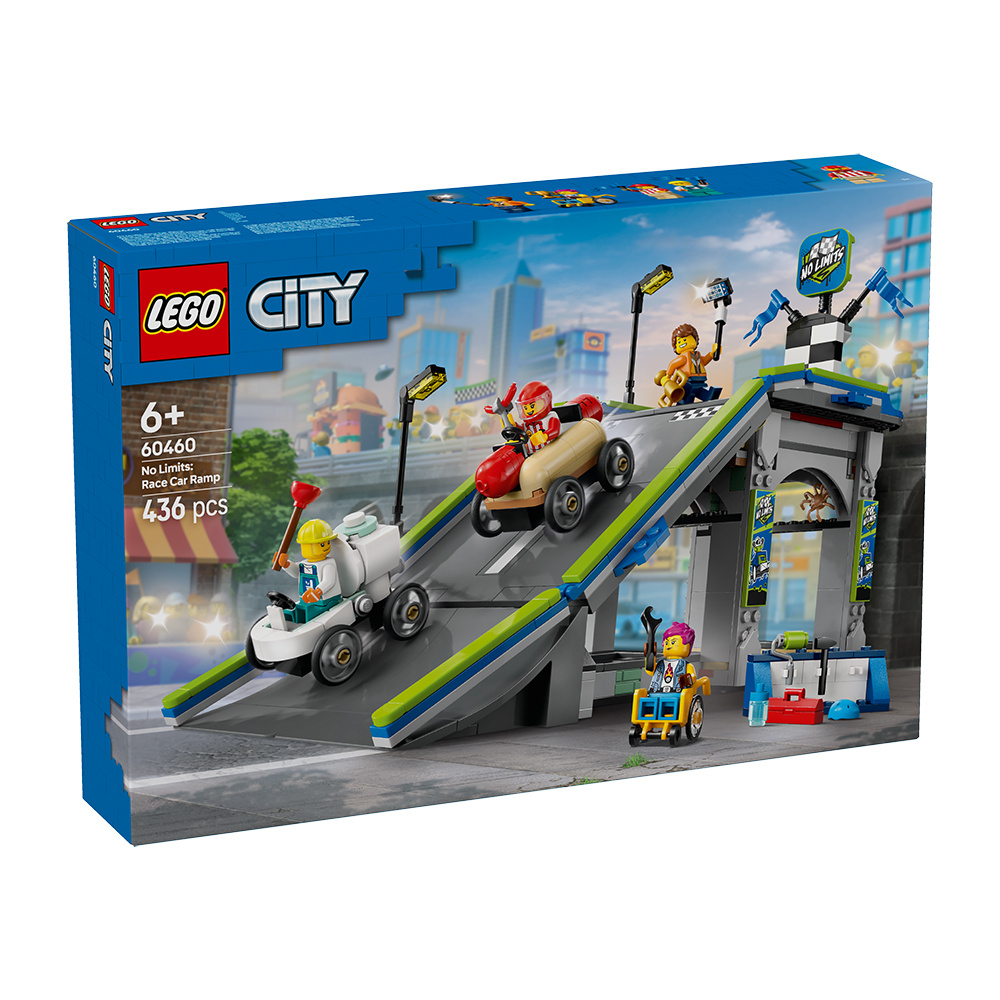 LEGO City - Ingen grænser: Racerbilrampe