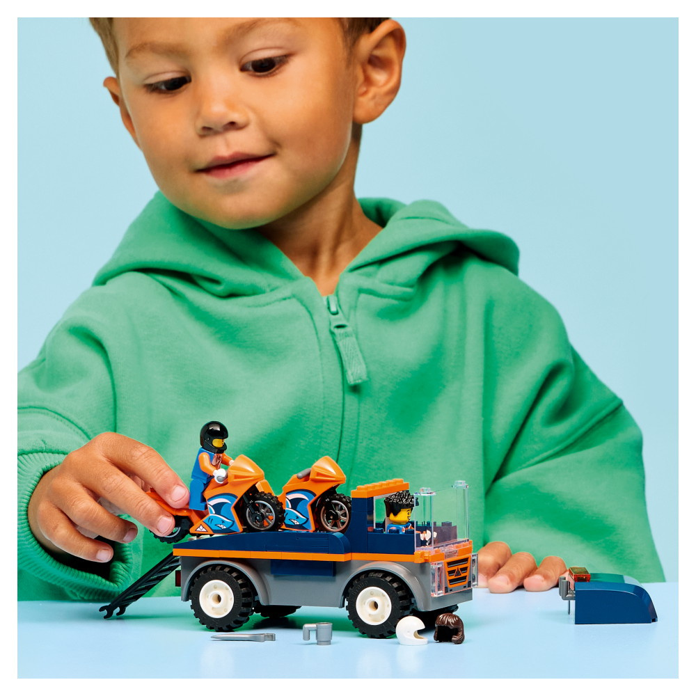 LEGO City - Motorcykel-transporter