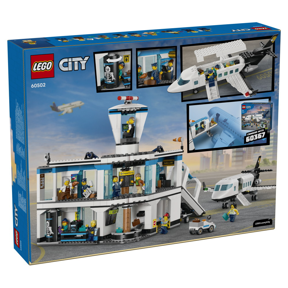 LEGO City - Lufthavn Med Fly