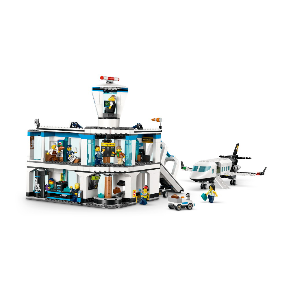 LEGO City - Lufthavn Med Fly
