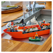 LEGO City - Kystvagtens Redningsbåd Og Helikopter LEGO City - Kystvagtens Redningsbåd Og Helikopter