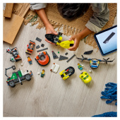 LEGO City - Remix – Fly, Servicevogn Og Luftpudebåd LEGO City - Remix – Fly, Servicevogn Og Luftpudebåd