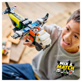 LEGO City - Remix – Fly, Servicevogn Og Luftpudebåd LEGO City - Remix – Fly, Servicevogn Og Luftpudebåd