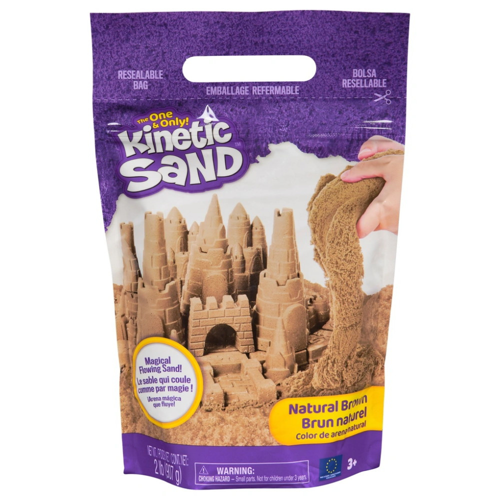 Kinetisk Sand - Naturlig brun