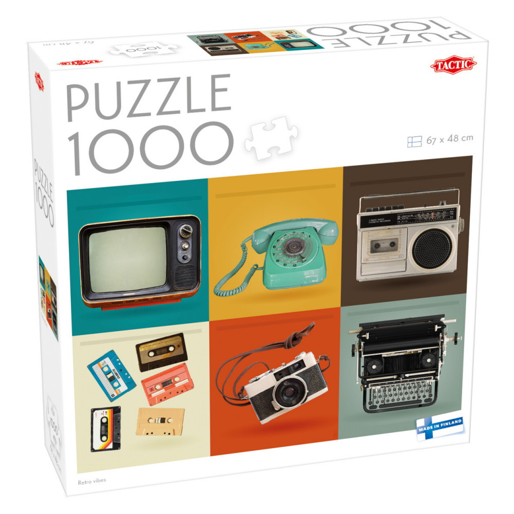 Tactic: Retro Vibes 1000 Brikker