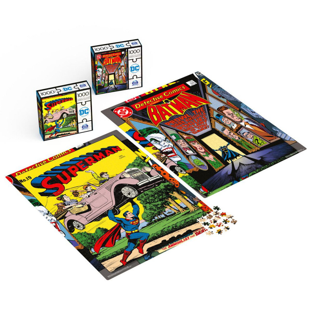 DC Comics Puslespil - 2x1000 Brikker