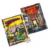 DC Comics Puslespil - 2x1000 Brikker