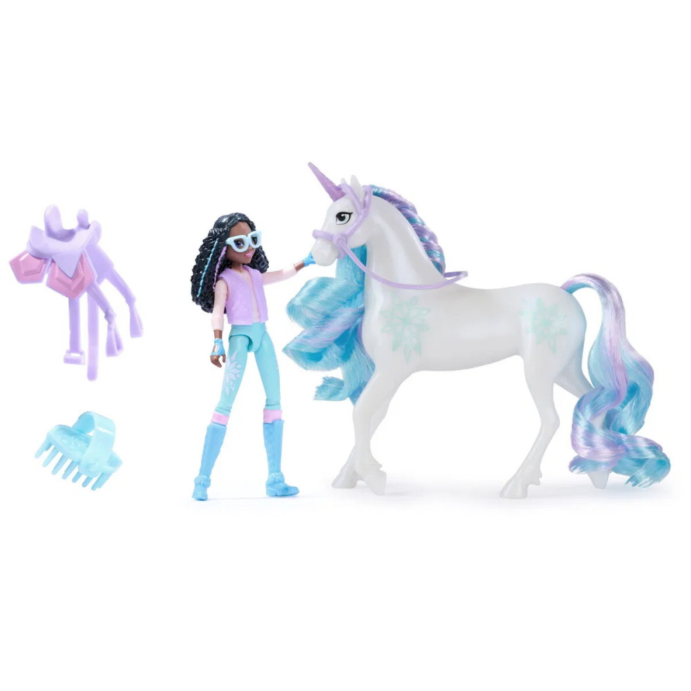 Unicorn Academy Doll & Unicorn - Layla & Glacier