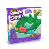 Kinetic Sand Sandbox Sæt - Grøn