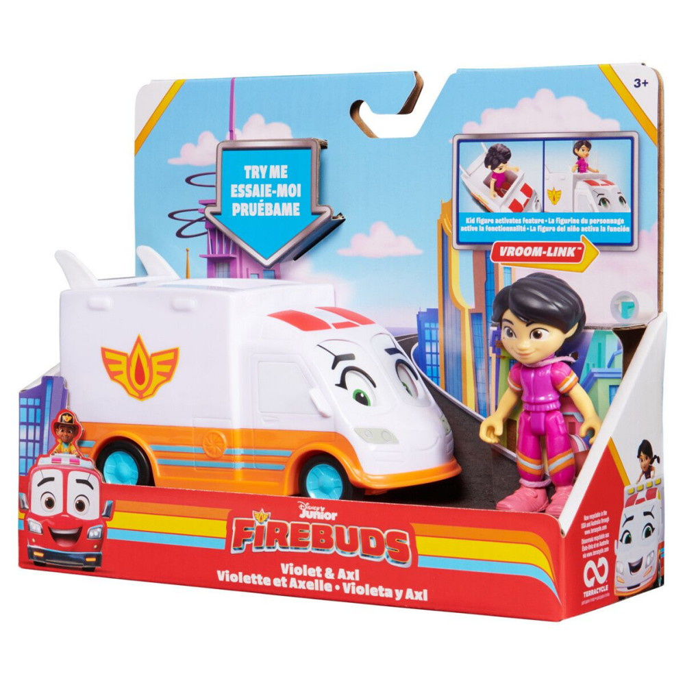 Firebuds Core Vehicle - Violet & Axl