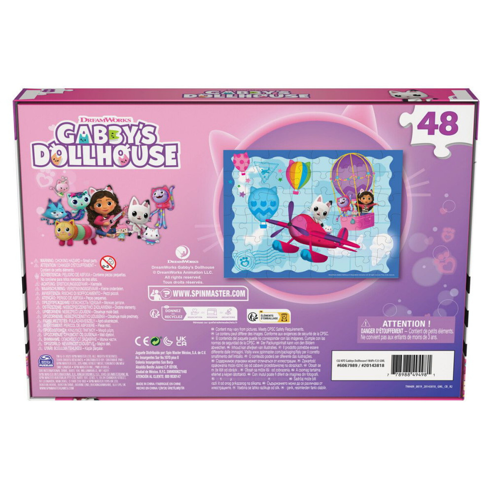 Gabby's Dollhouse - Træ puslespil