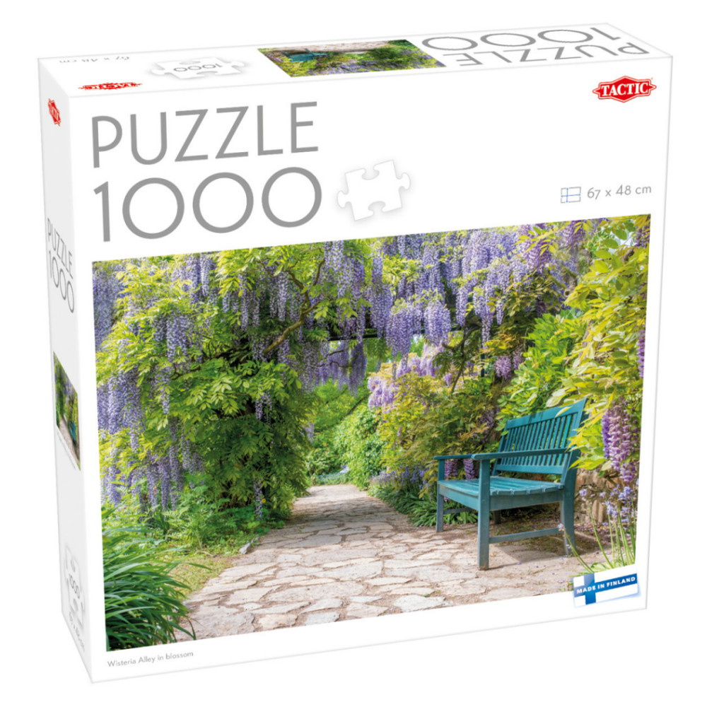 Tactic: Wisteria Alley in blossom 1000 Brikker