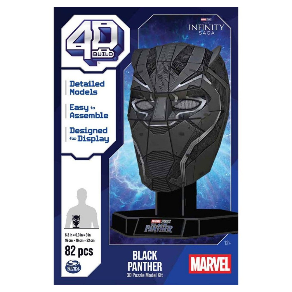 4D Puslespil Black Panther