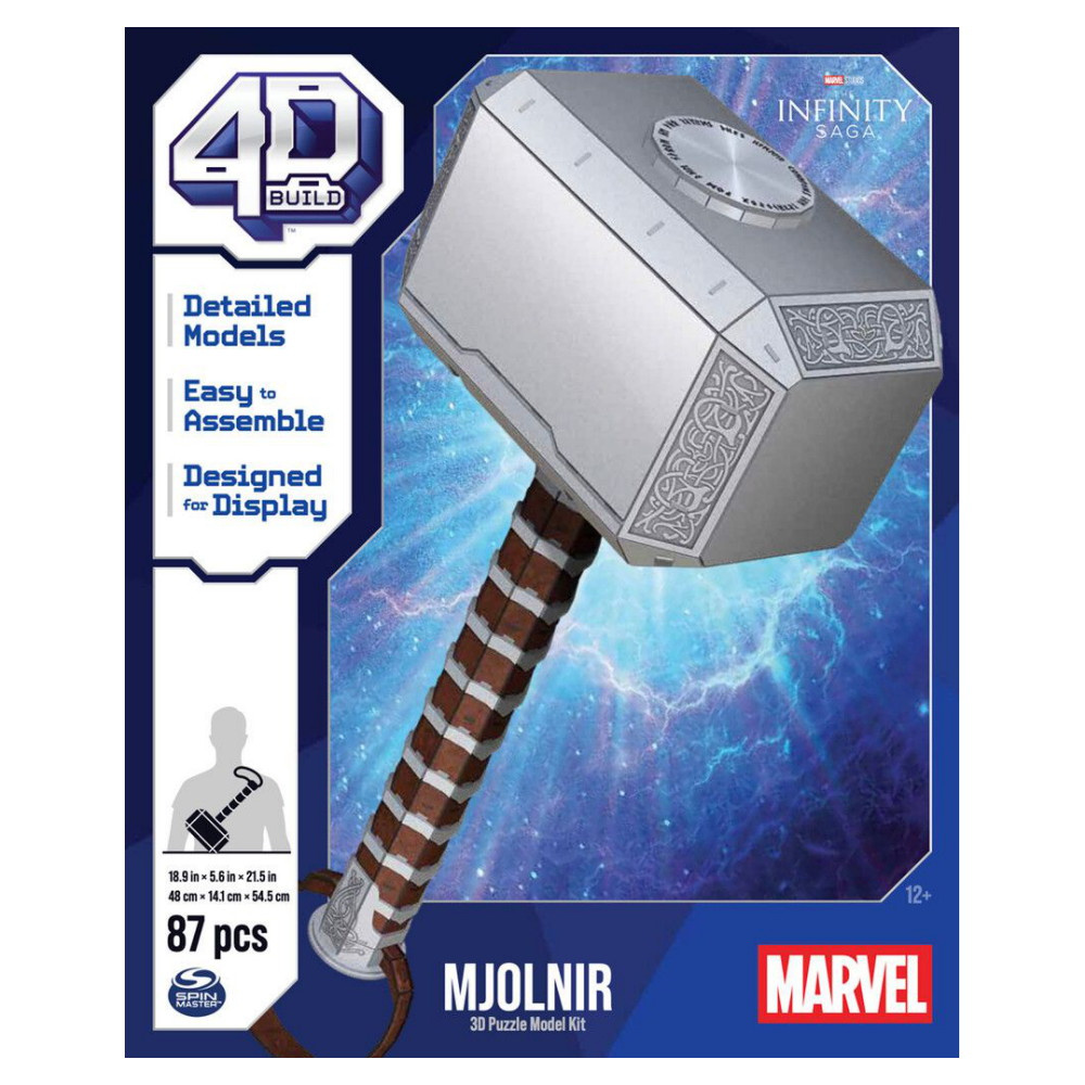 4D-puslespil - Thors hammer
