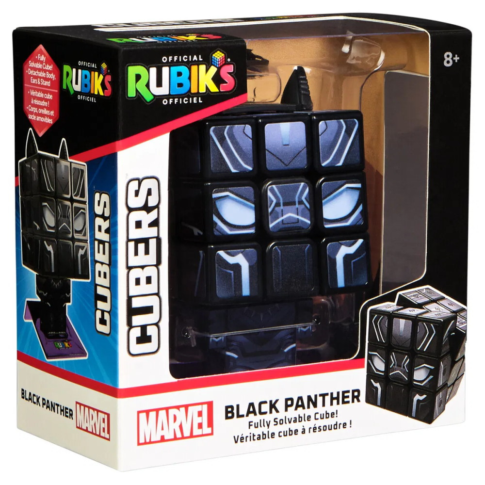 Rubik's Cube 3x3: Black Panther