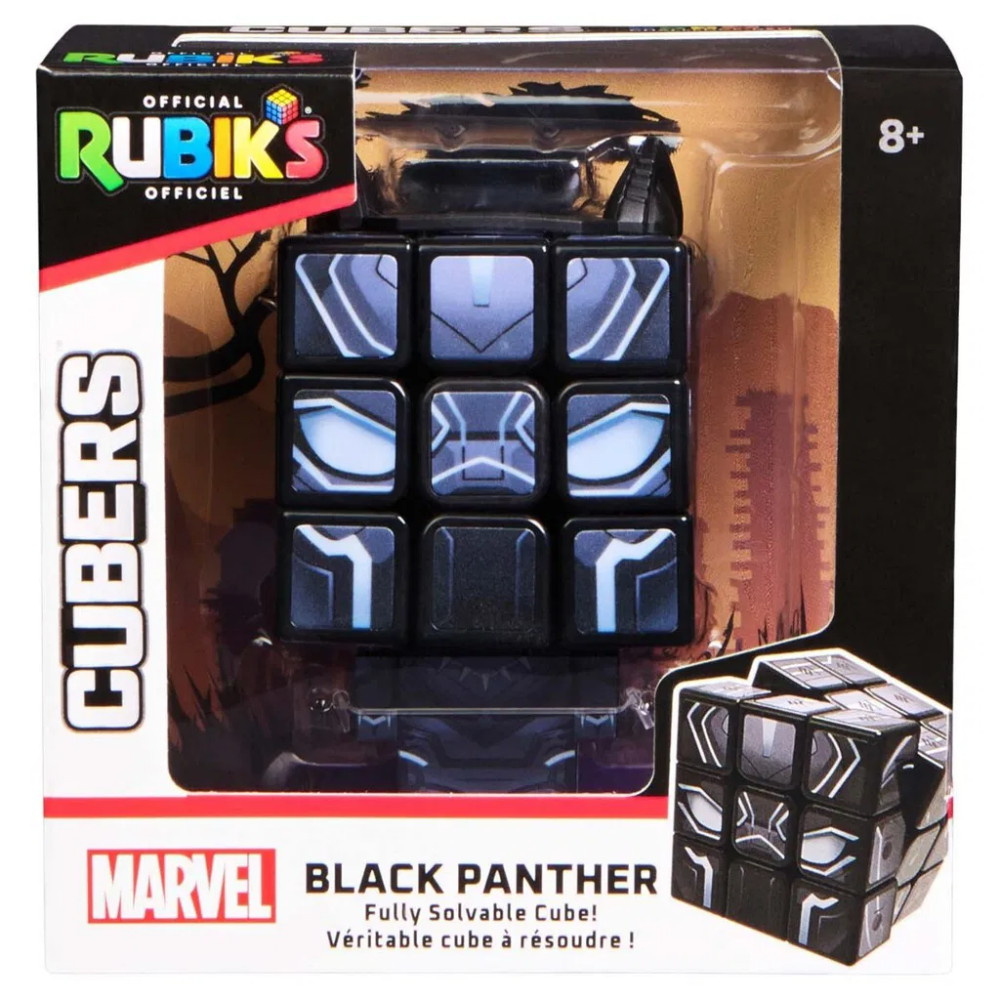 Rubik's Cube 3x3: Black Panther