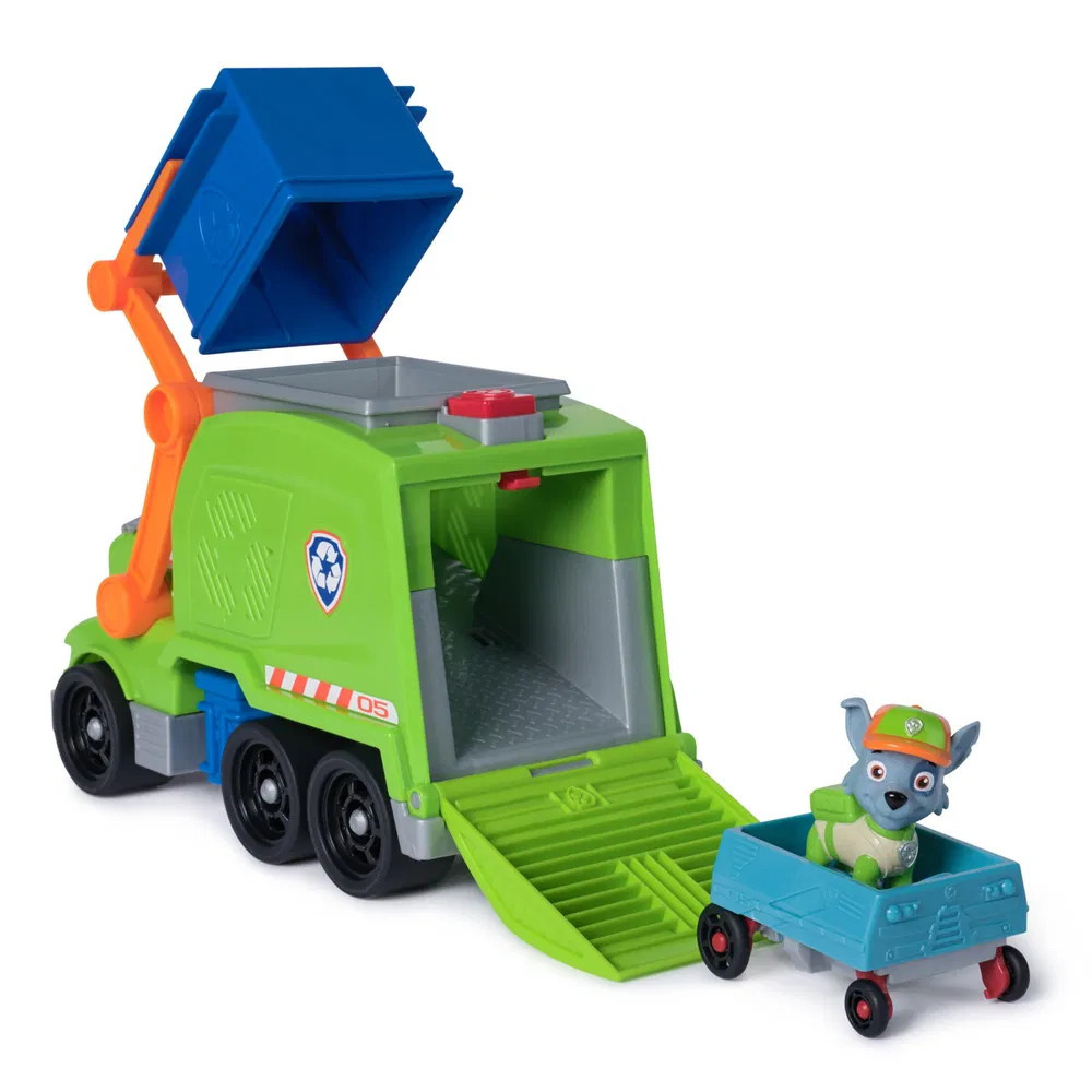 Paw Patrol - Rocky Crush N' Roll Recycling Truck