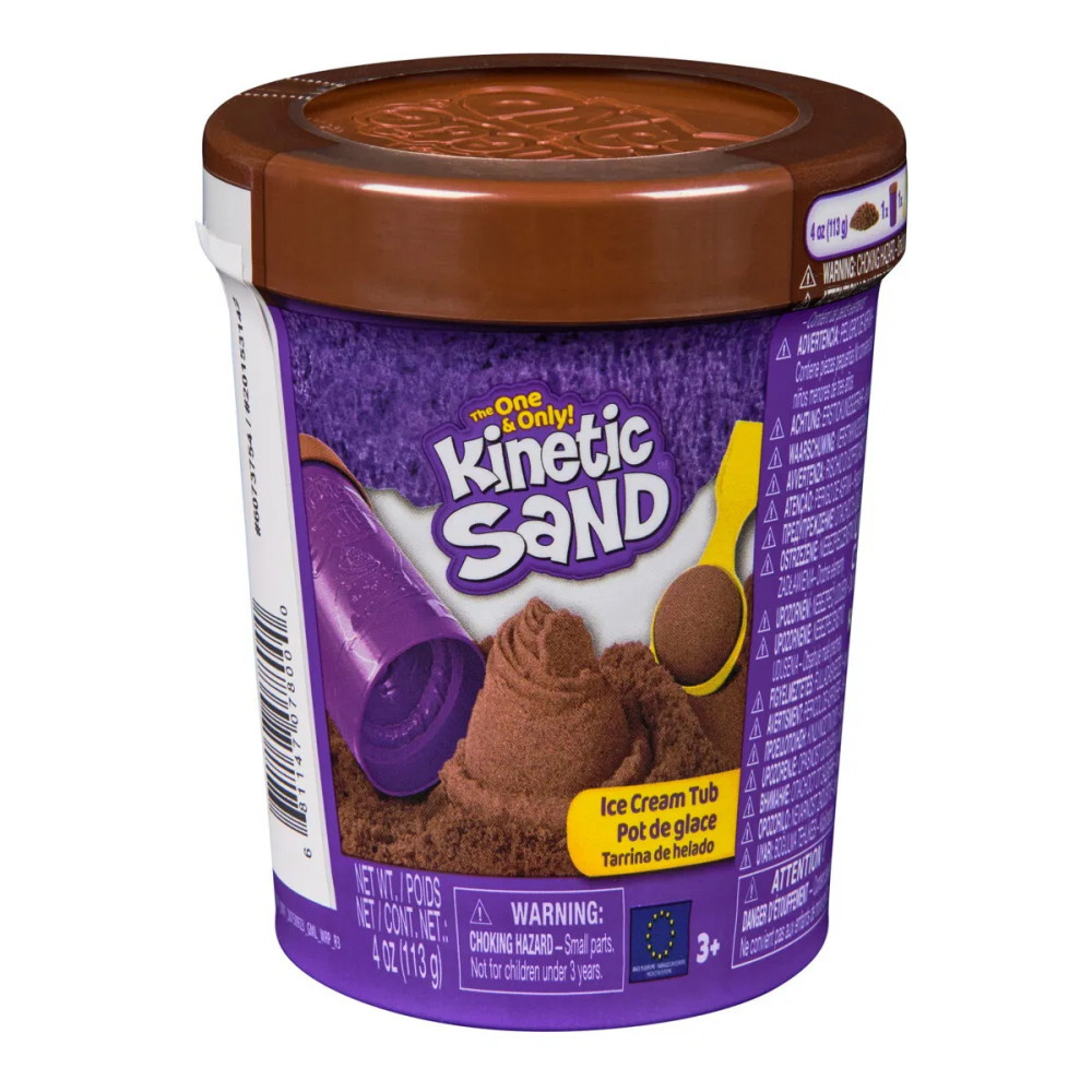 Kinetic Sand - Isbalje Brun 113 g