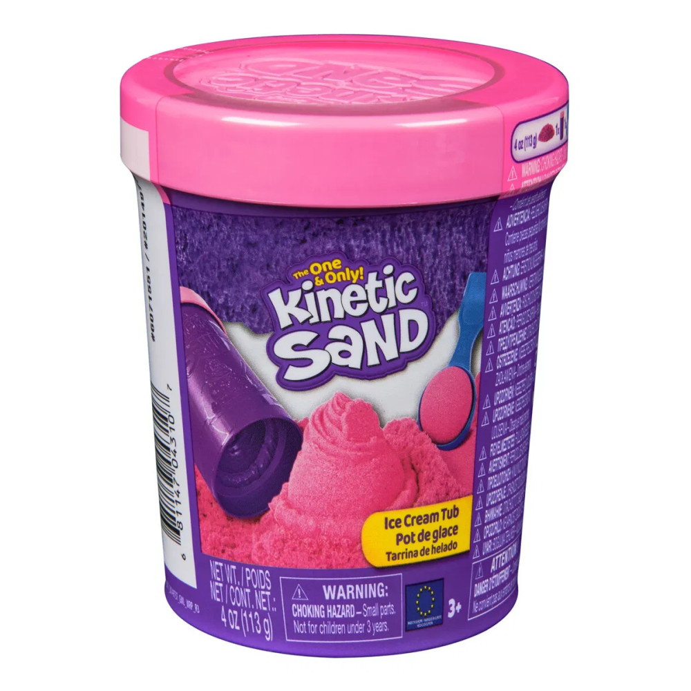 Kinetic Sand - Isbalje Lyserød 113 g