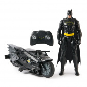 Batman and Stealth Batcycle Batman and Stealth Batcycle
