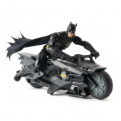 Batman and Stealth Batcycle Batman and Stealth Batcycle