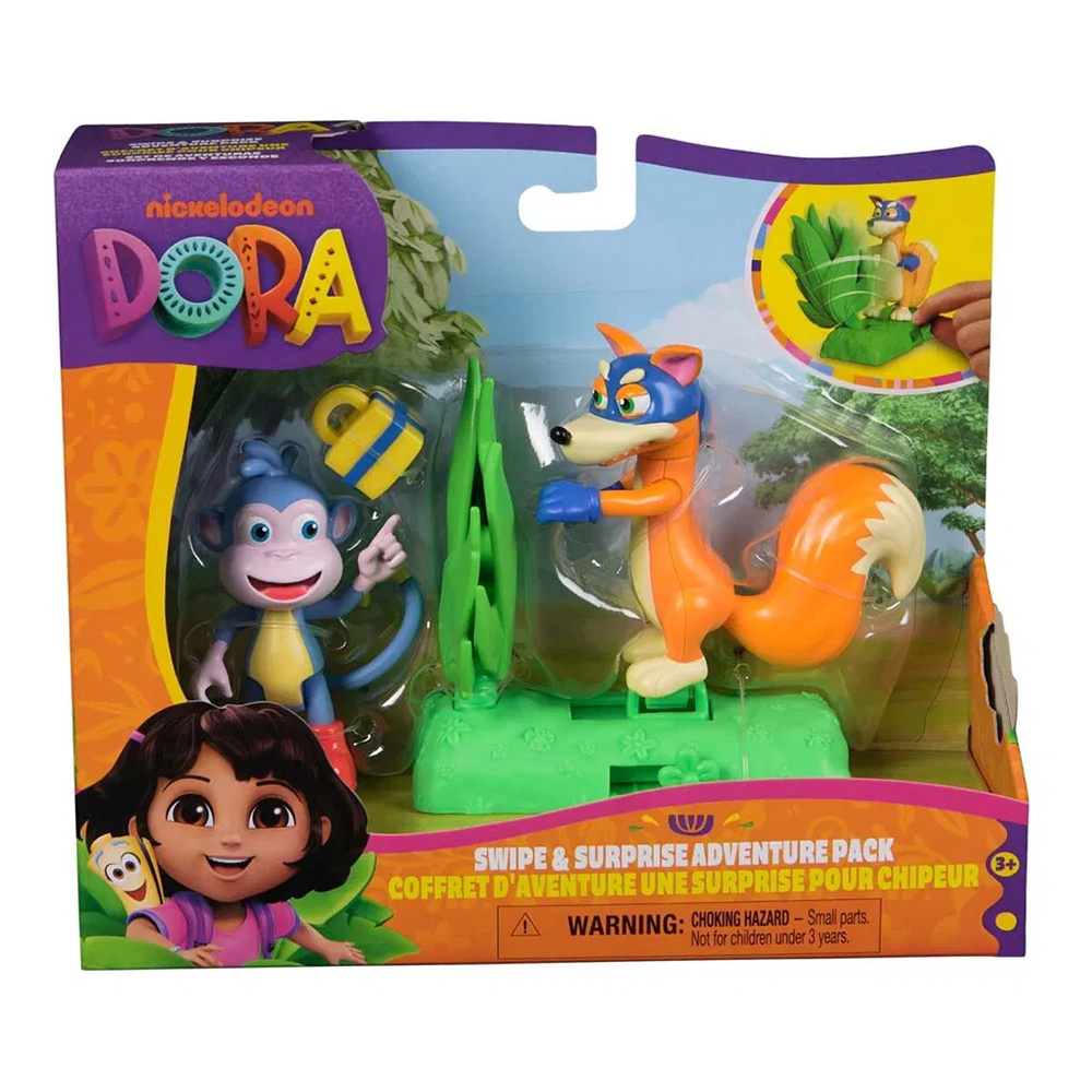 Dora The Explorer Adventure Pack - Boots & Swiper